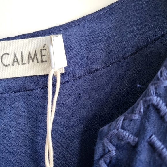 New Johnny Was Hi Lo Weekend Deep Indigo Pullover Tunic Dress NWT Size XS - Picture 12 of 12